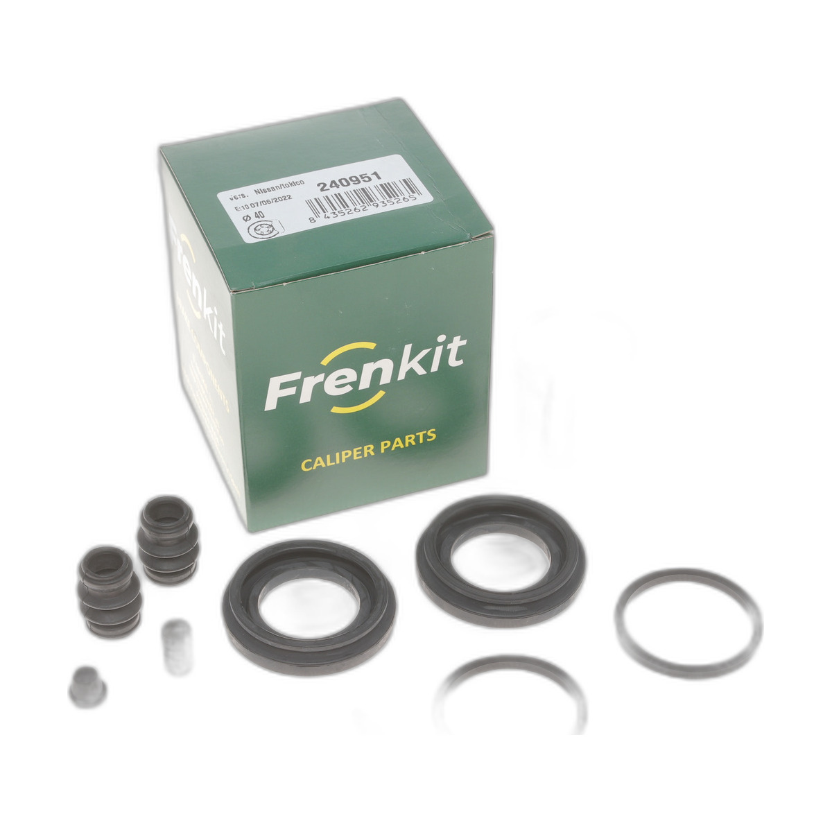 Ремкомплект супорта (переднього) Nissan Maxima 88-00 (d=40mm) (Nissan) (+2 поршня) Frenkit