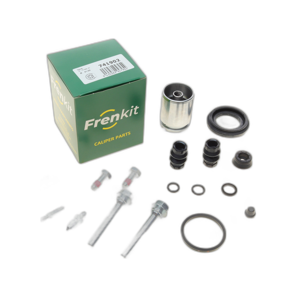 Ремкомплект супорта (заднього) VW T5/Caddy III 03-/Trafic 01- (d=41mm)(+поршень/направляюча)(Lucas) Frenkit