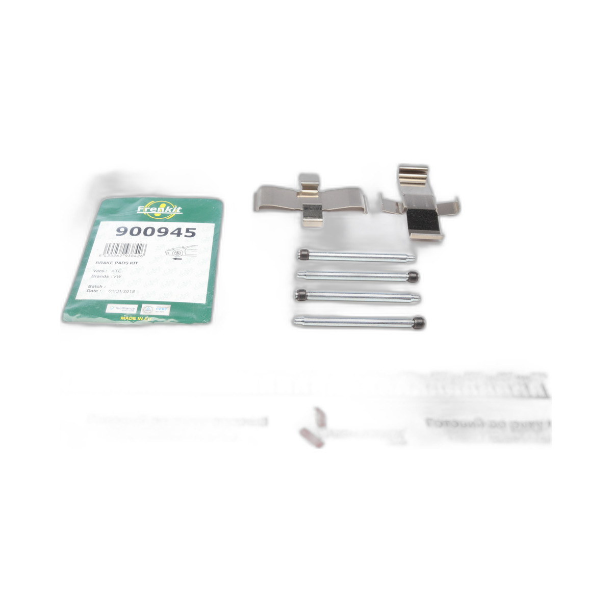 Планка супорта (переднього) прижимна (к-кт) VW LT 28-35 -96 (Ate) Frenkit