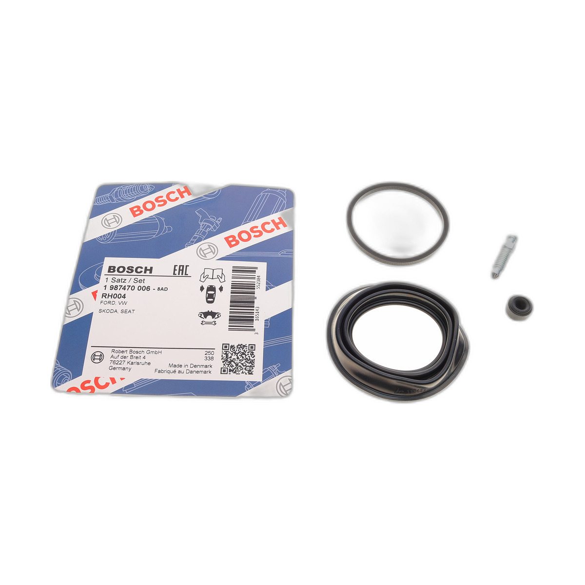 Ремкомплект суппорта (переднего) VW Caddy III 04-15 (d=54mm) (Ate)