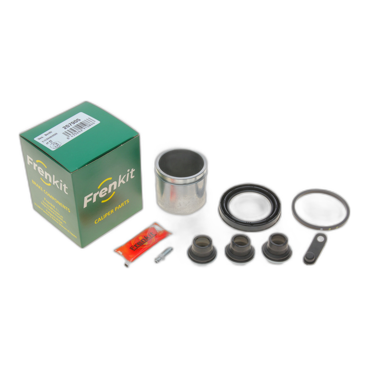 Ремкомплект супорта (переднього) Fiat Scudo (d=57mm) (+поршень) (Bendix) Frenkit