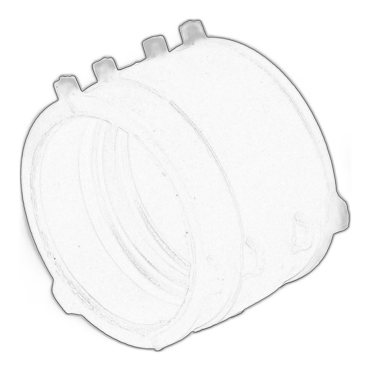 Патрубок подачі повітря AUDI A4 B5, A4 B6, A4 B7, A6 C5, SEAT EXEO, EXEO ST, VW PASSAT B5.5 1.6/2.0 07.00-09.10