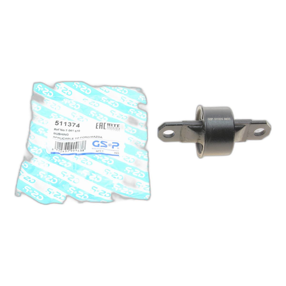Сайлентблок важеля (заднього/спереду) Ford Focus/C-MAX/Kuga/Volvo C30/C70 II/S40 II 98- (продол.) GSP фото 2