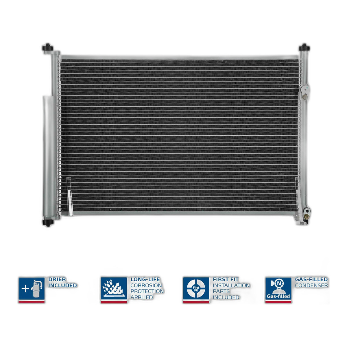 Конденсер кондиціонера SUZUKI GRAND VITARA 06- NISSENS (940012) Nissens