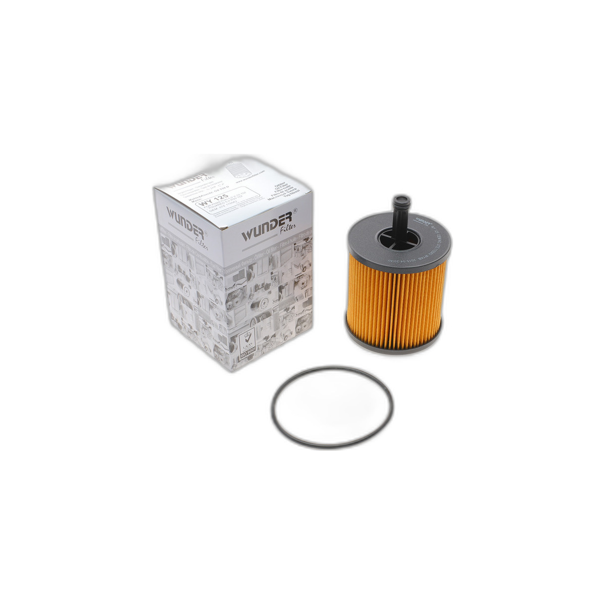 Фільтр масляний VW Touareg 5.0TDI 02- Wunder Filter