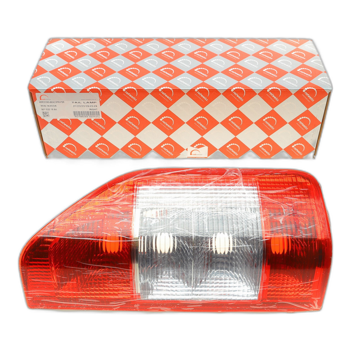 Ліхтар задній MB Sprinter CDI 00-06 (R) Rotweiss