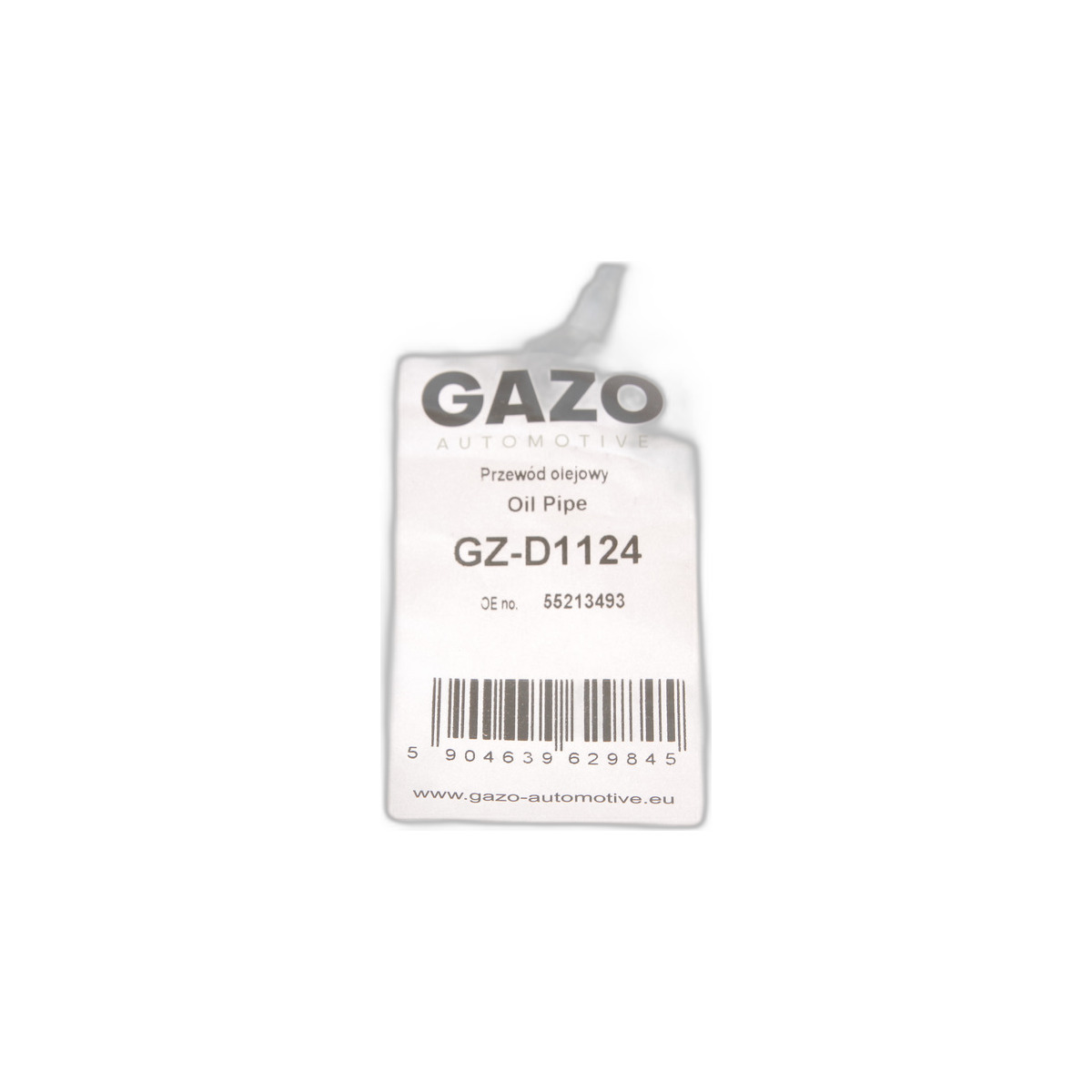 Трубка подачі оливи до турбіни Fiat Doblo/Opel Combo 1.3 CDI/Multijet 10- GAZO фото 2