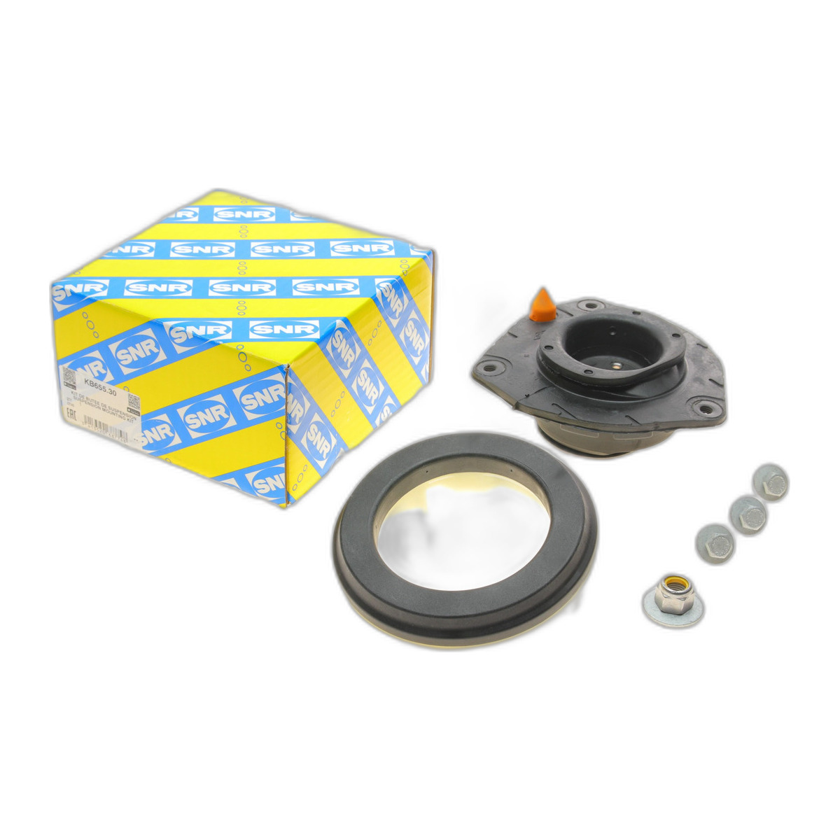 Подушка амортизатора (переднього) + підшипник Renault Megane II 2.0 dCi 04-09 SNR