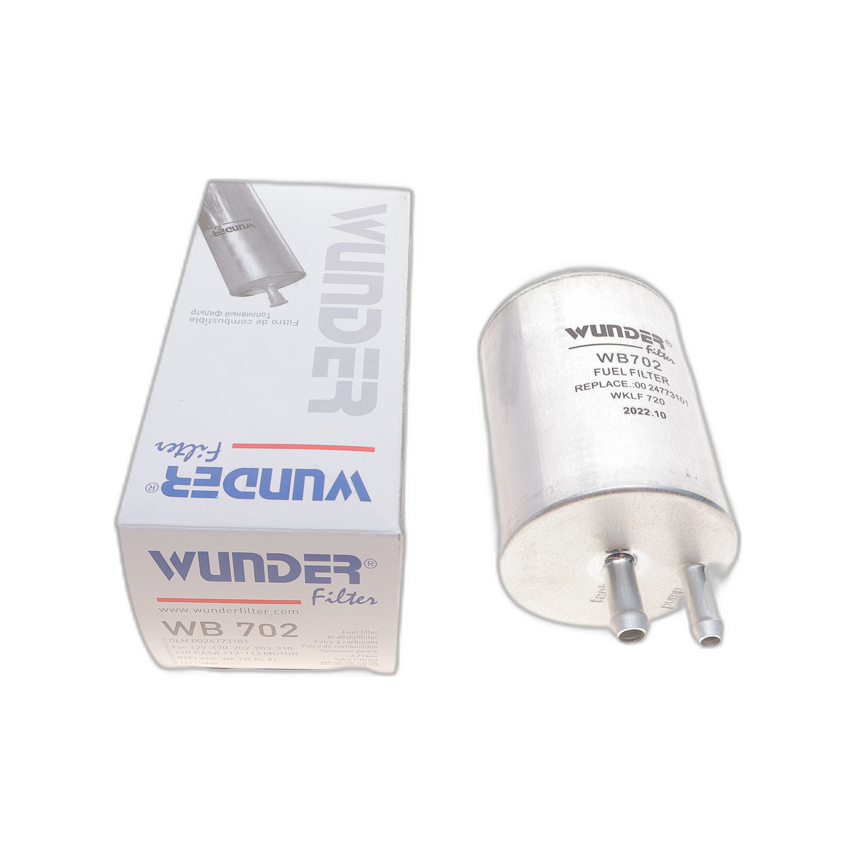 Фільтр паливний MB C-class (W202/W203)/CLK (C209)/E (W210)/S (W220) Wunder Filter