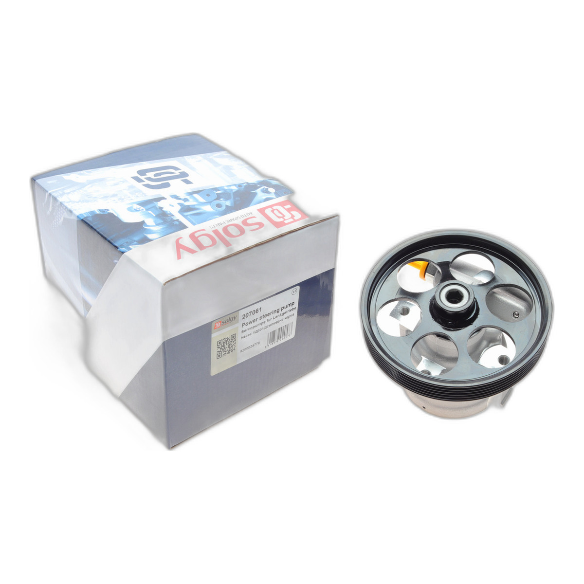 Насос ГПК Renault Trafic II/Master/ 01- (125mm; 5PK) Solgy