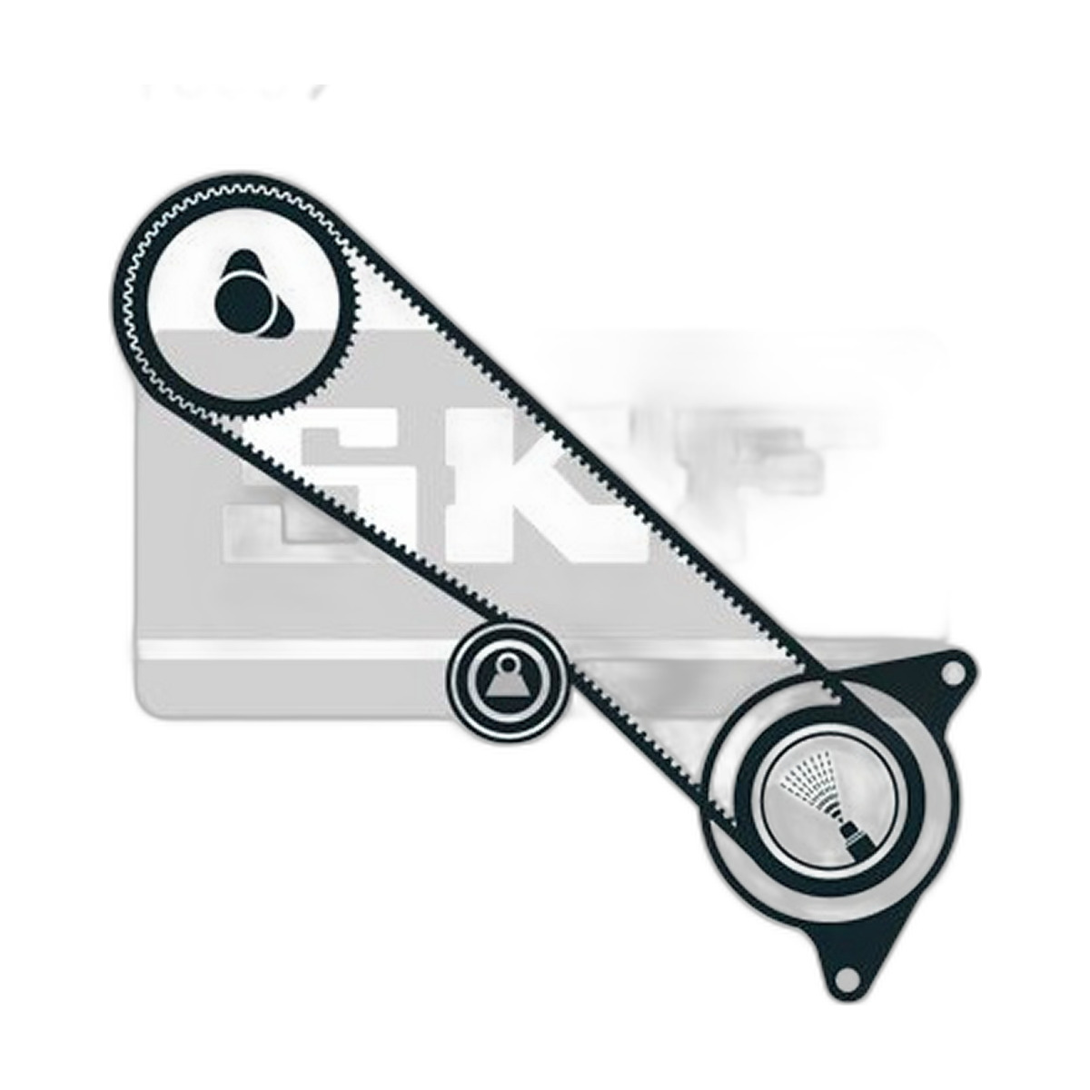 Комплект ГРМ (ремінь + ролик) TOYOTA CAMRY, DYNA, FORTUNER, HIACE / COMMUTER V, HIACE IV, HIACE V, HILUX VI, HILUX VII, LAND CRUISER, LAND CRUISER 90, LAND CRUISER PRADO 2.5D/3.0/3.0D 02.00-