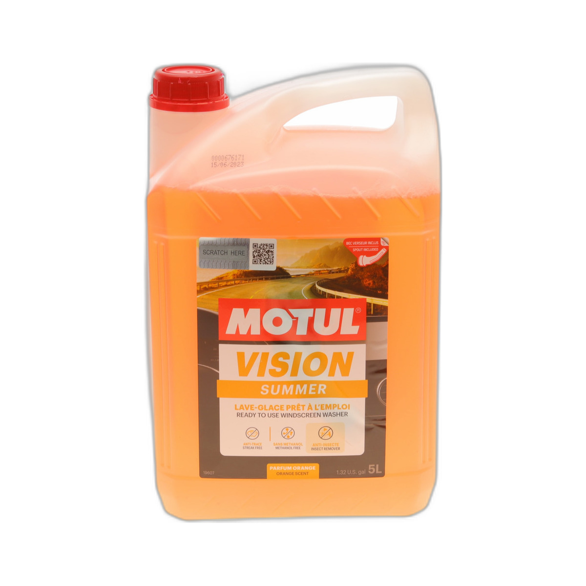 Омивач скла літо (5л) Vision Summer Remover від комах 5л/107789 Motul фото 2