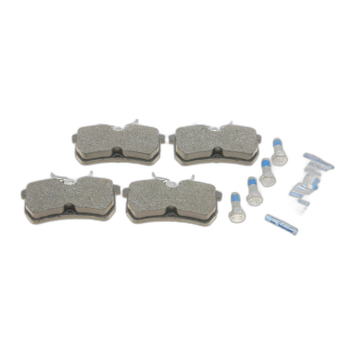 Колодки тормозные (задние) Ford Focus 98-05/Fiesta V/VI 05-