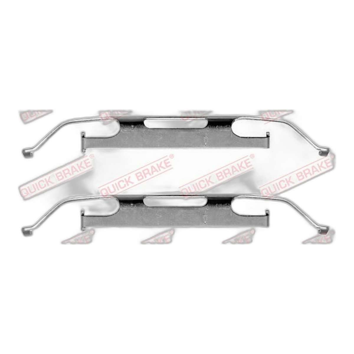 (к-кт) Планка суппорта (переднего) прижимная VW Passat/Golf IV/Audi A4 99-10 (Ate)