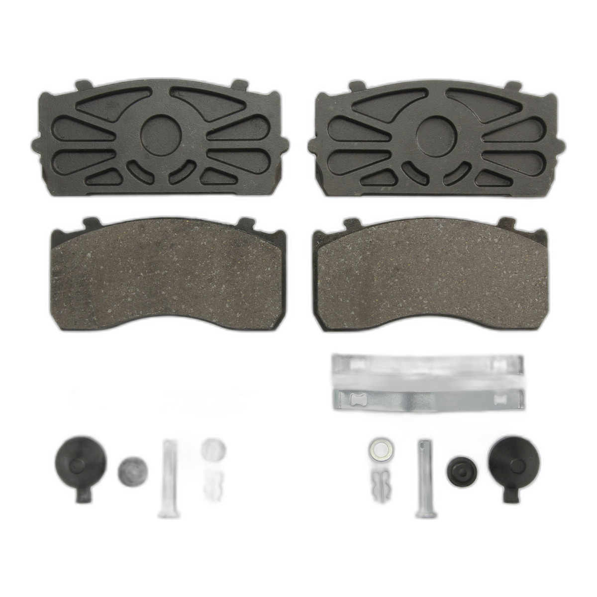 Комплект гальмівних колодок передн KNORR SB 5000 MAN L2000, TGL I, TGS I, MERCEDES ACCELO, ACTROS MP2 / MP3, ACTROS MP4 / MP5, ANTOS, ATEGO, ATEGO 2, ATEGO 3, AXOR 2 471.943-OM936.916 06.93-