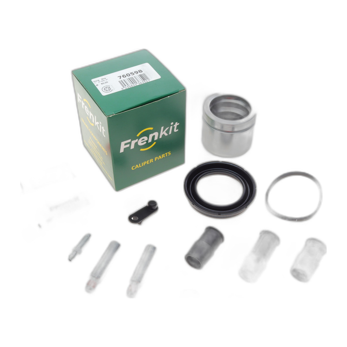 Ремкомплект суппорта (переднего) Opel Vectra 02- (d=60mm) (Ate)(+ поршень/направляющая) SuperKit