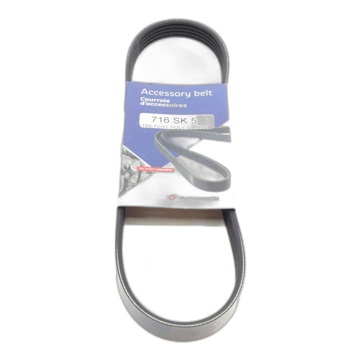Ремінь генератора Mazda 3/5 1.8/2.0 03- (5PK716)