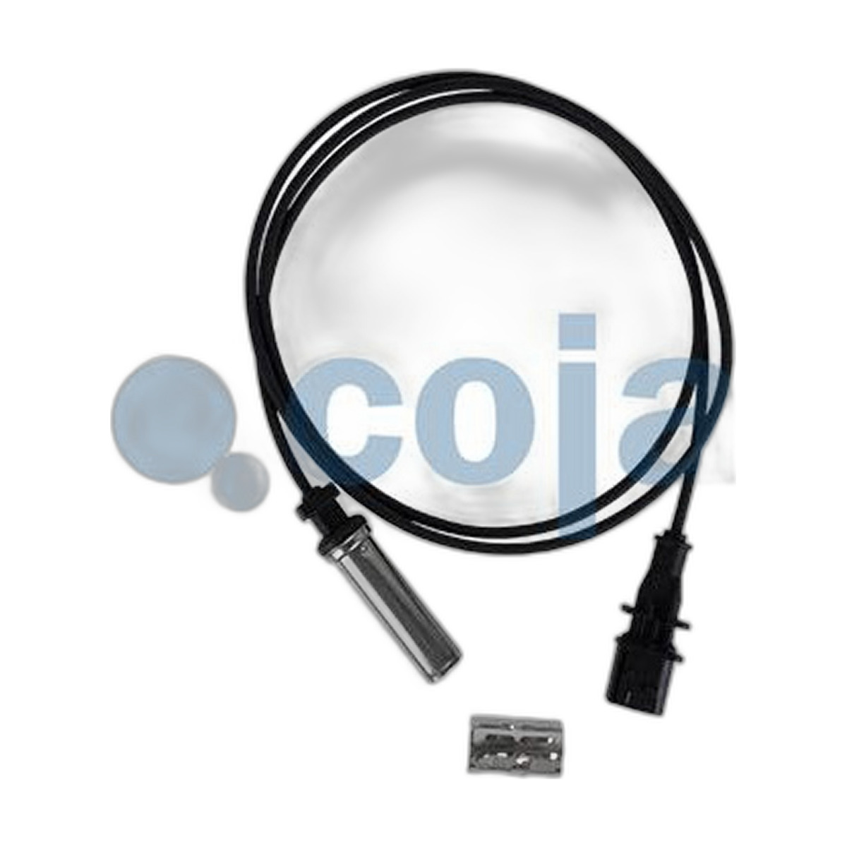 Датчик ABS задн лів (прямий, 1450мм, 2pin)
