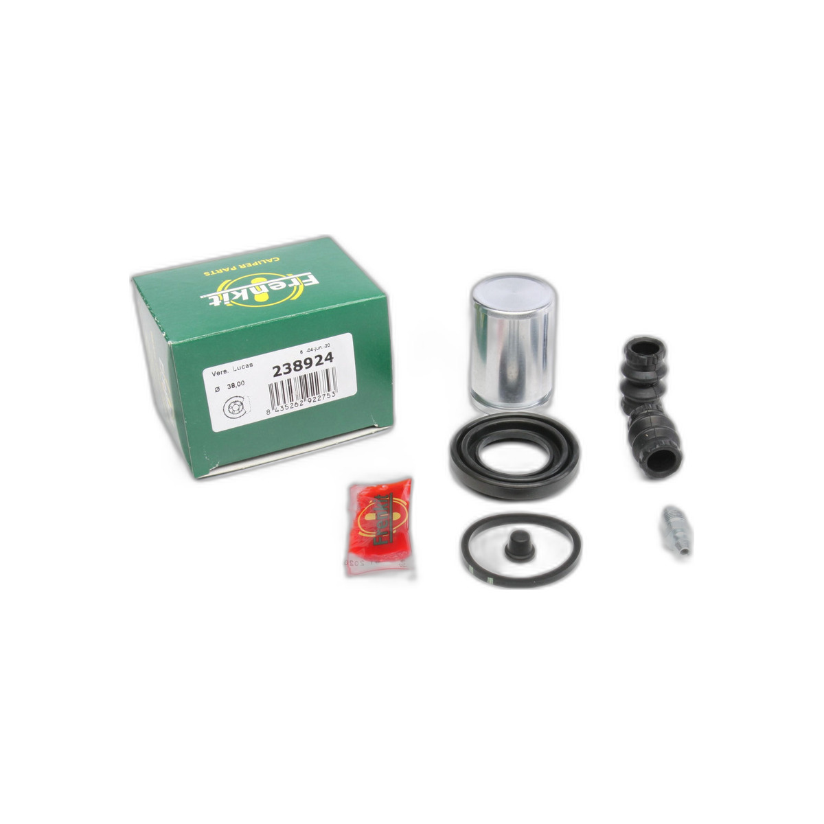 Ремкомплект супорта (заднього) Volvo XC70 07- (d=38mm) (+поршень) (Lucas) Frenkit