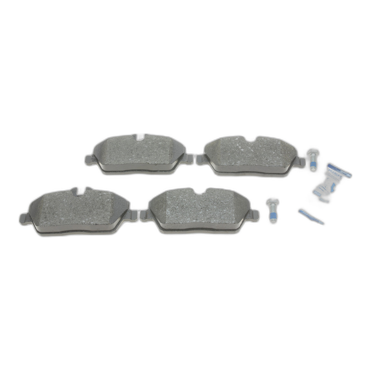 Колодки гальмівні (передні) BMW 1 (E81/E82/E87/E88) 04-13/2 (F45) 14-18 Icer