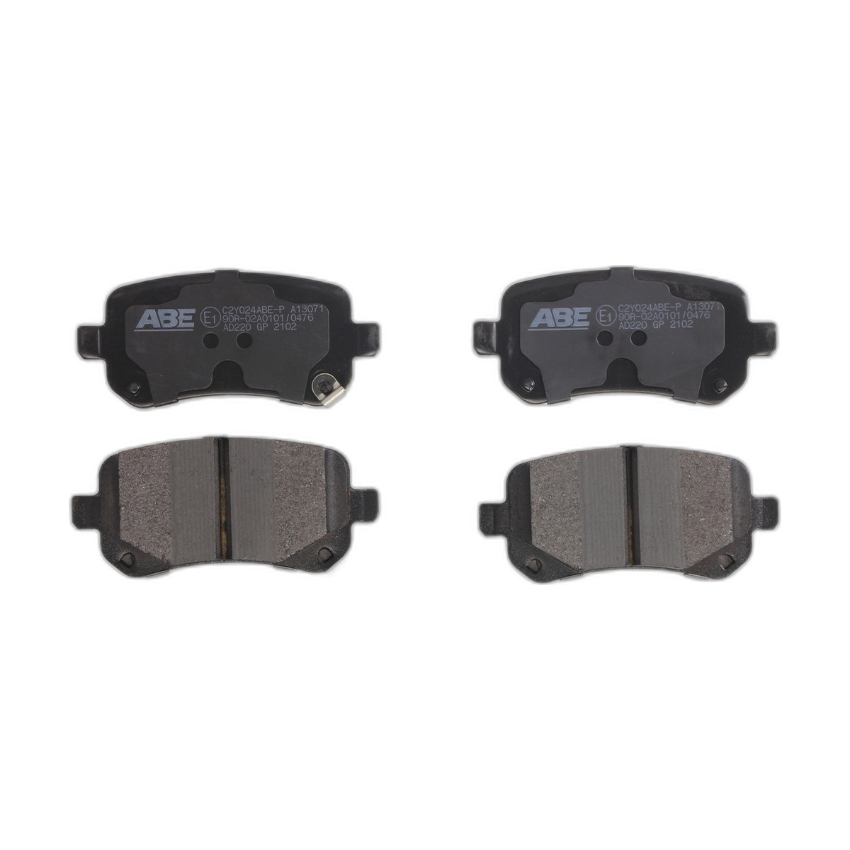 Комплект гальмівних колодок задн , CHRYSLER GRAND VOYAGER V, TOWN & COUNTRY, VOYAGER V, DODGE GRAND, JOURNEY, FIAT FREEMONT, JEEP CHEROKEE, VW PASSAT B2, ROUTAN 1.8-4.0 05.86-