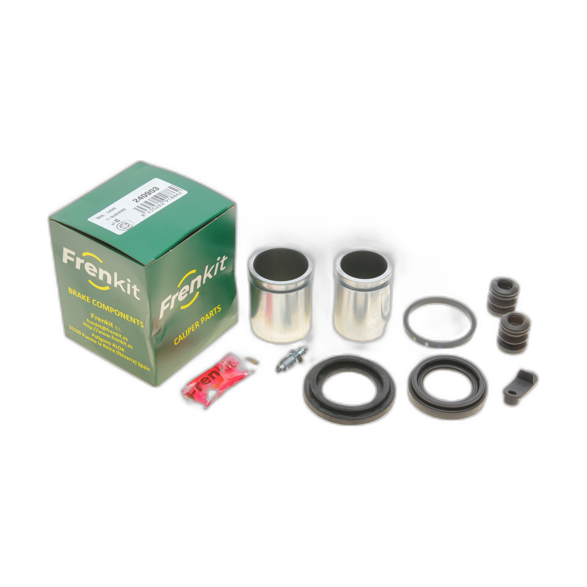 Ремкомплект супорта (переднього) Audi 80/100/Renault Espace III -02 (d=40/45mm) (+2 поршня) (Trw) Frenkit фото 2