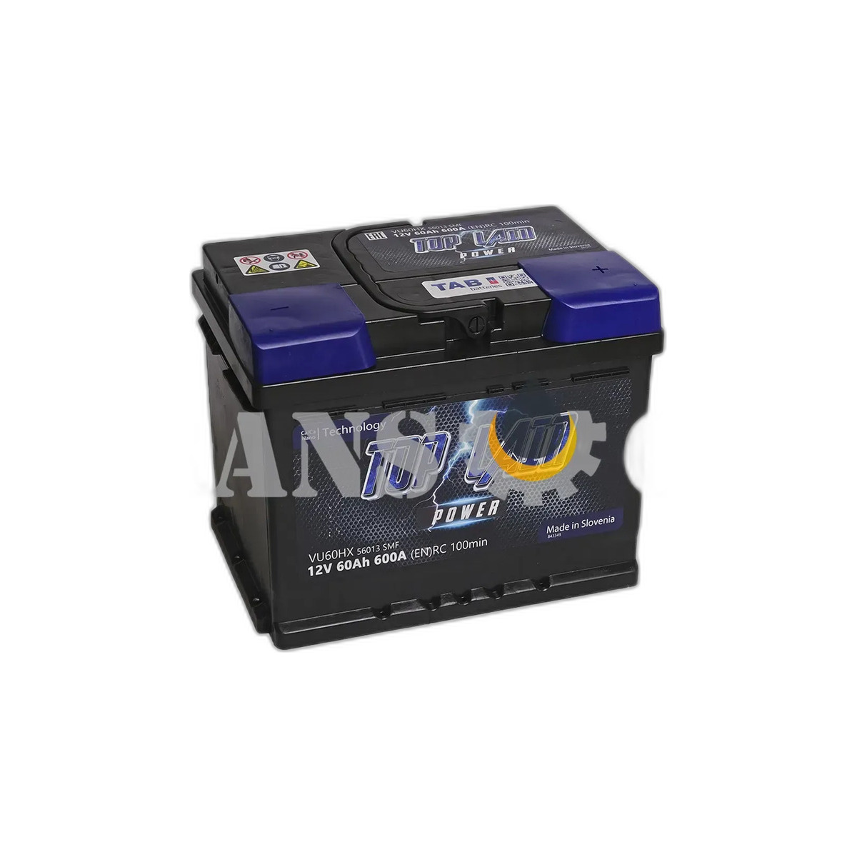 Акумулятор Top Lain Power 60Ah/12V (600A) -+ фото 2