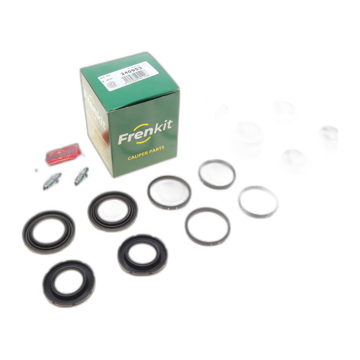 Ремкомплект супорта (переднього) BMW 5 (E34) 3.7 92-95/7 (E32) 5.0 87-94 (d=40mm)(+ 4 поршен.)(Ate) Frenkit фото 2