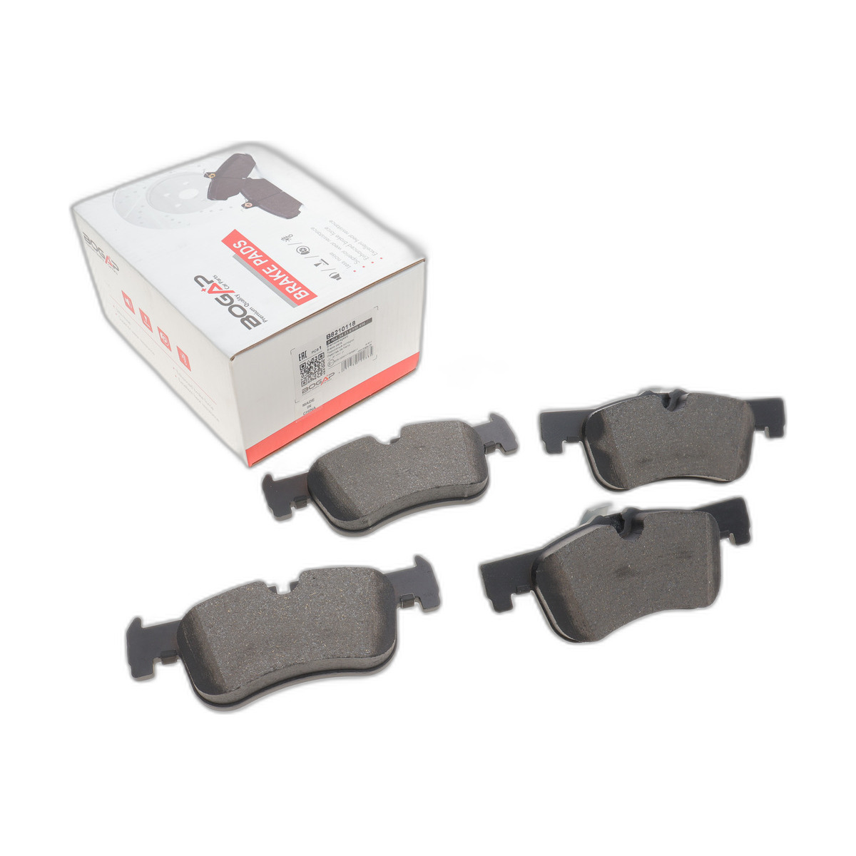 Колодки гальмівні (передні) BMW 1 (F20/F21) 11-/2 (F22/F23/F87) 14- B38/B47/N13/N47 BOGAP