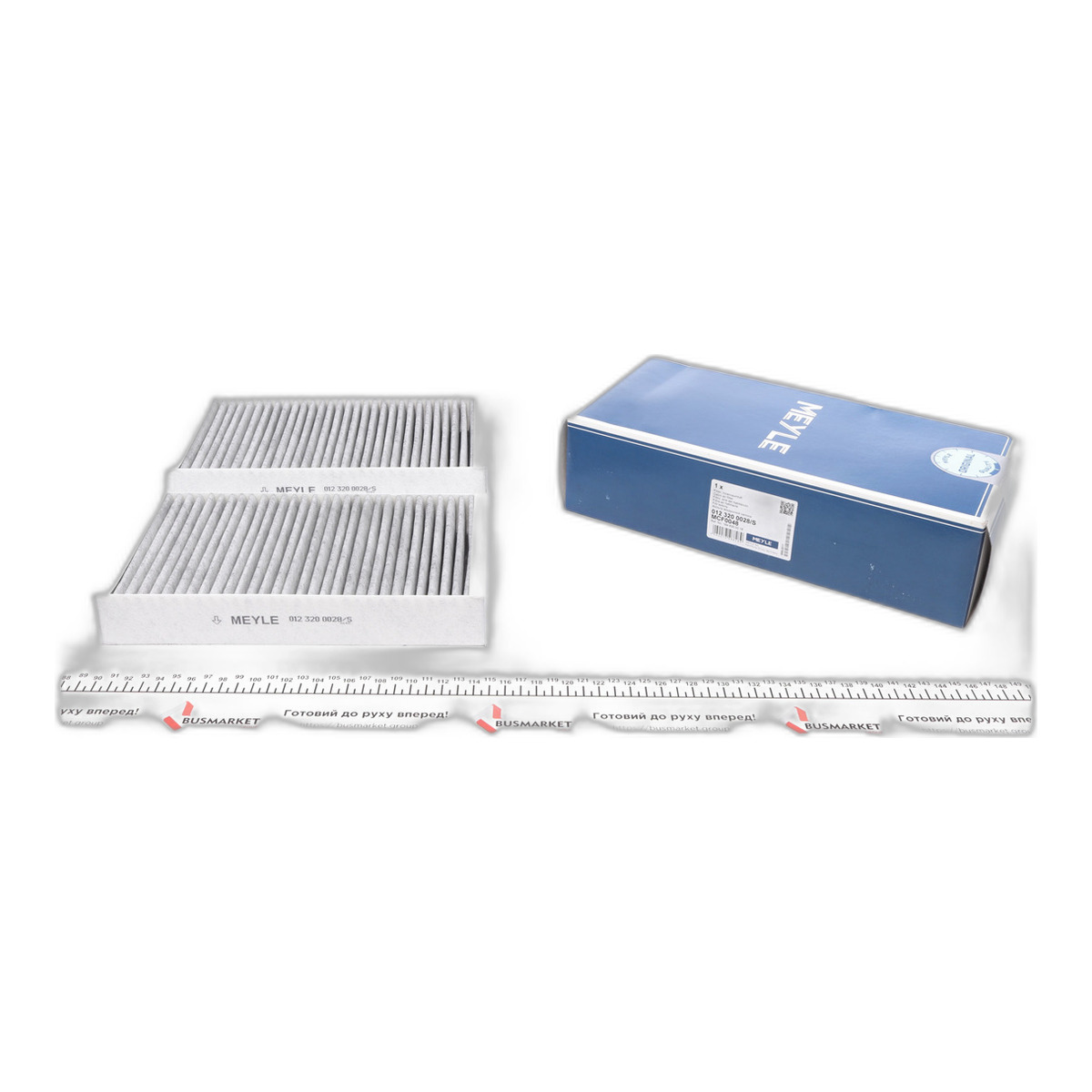 Фільтр салону MB ML (W164) 3.0 05- (вугільний) Meyle