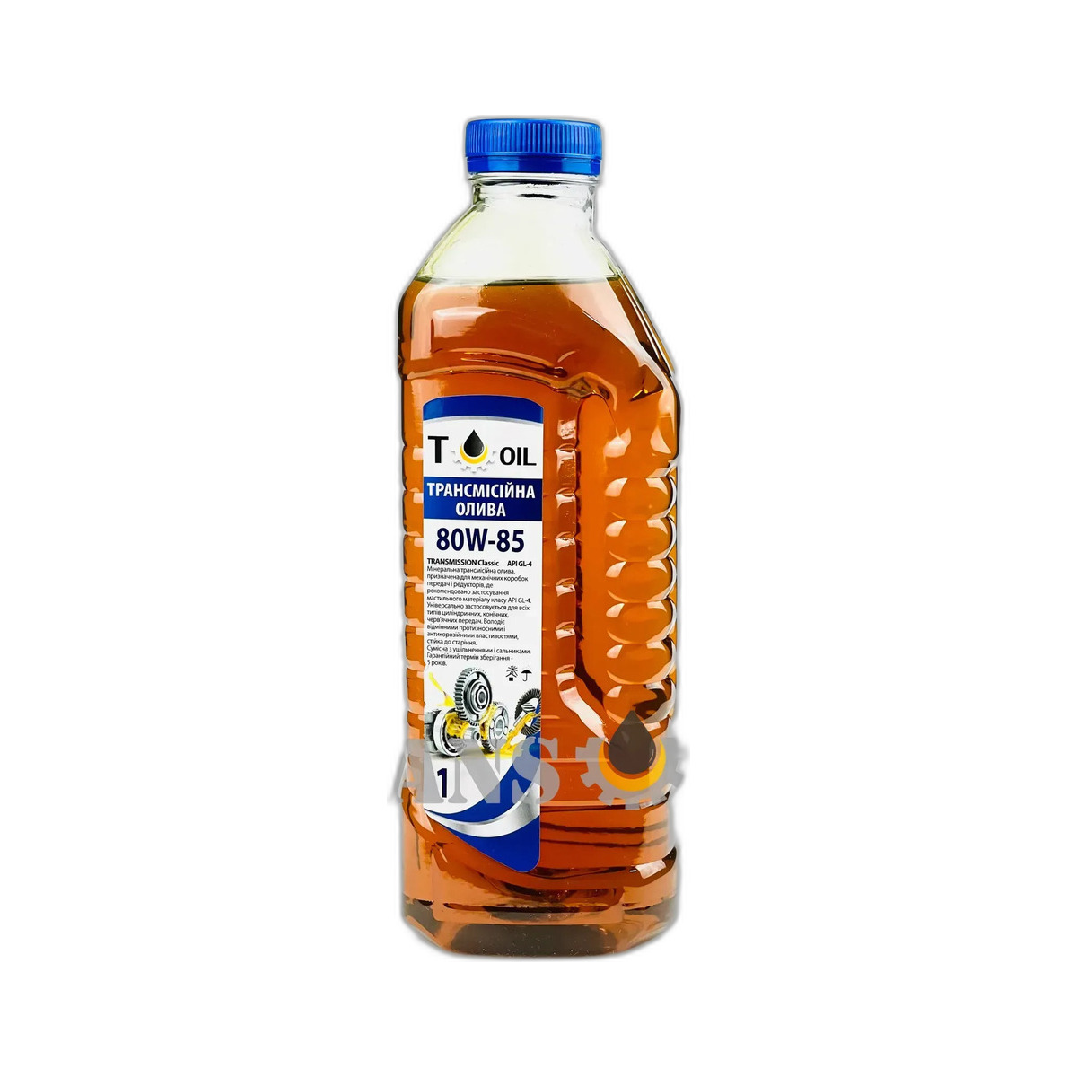 Олива трансмісійна T-OIL 80W-85 GL-4 1л