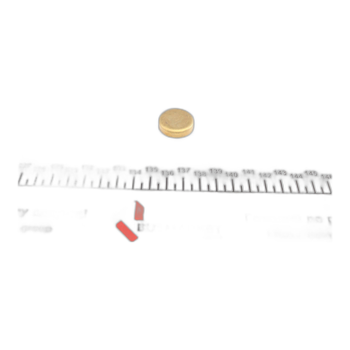 Заглушка блоку циліндрів (d=24,3mm) Латунь/Brass