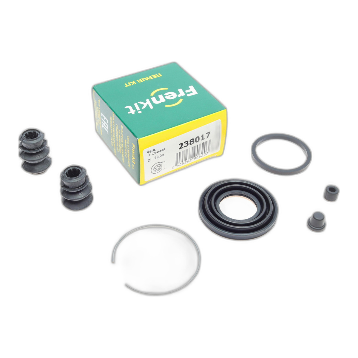 Ремкомплект супорта (заднього) Mitsubishi Lancer 03-/ Outlander 03-12 (d=38mm) (Akebono) Frenkit