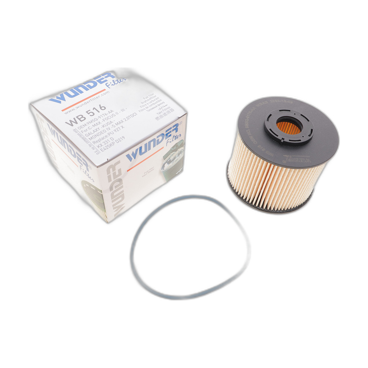 Фільтр паливний Fiat Scudo 2.0 D Multijet 11- Wunder Filter