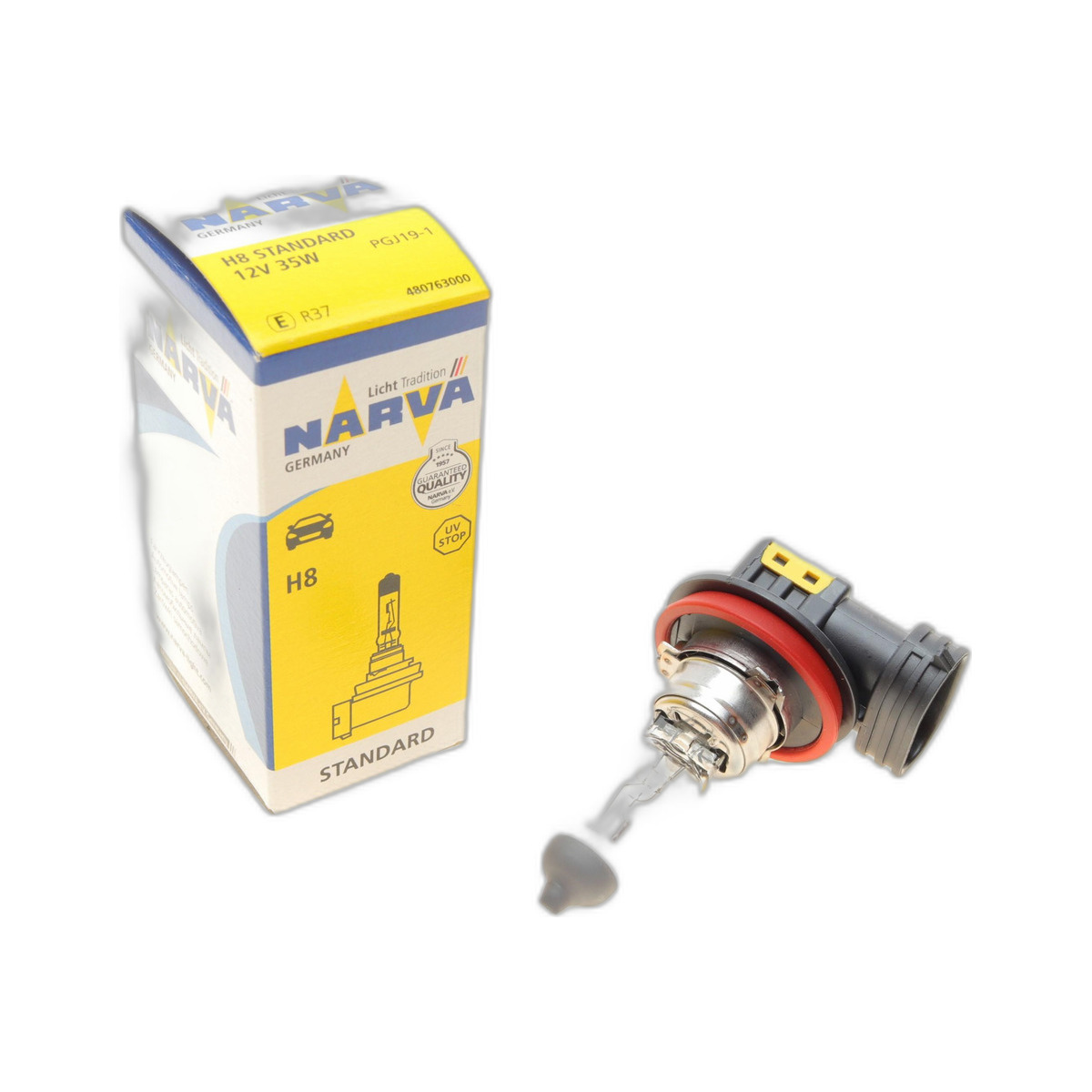 Автолампа H8 12V 35W PGJ19-1 Standard Narva