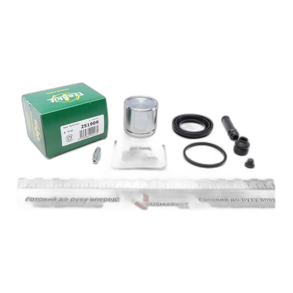 Ремкомплект супорта (переднього) Mazda MX5 -05 (d=51mm) (+ поршень) (Sumitomo) Frenkit