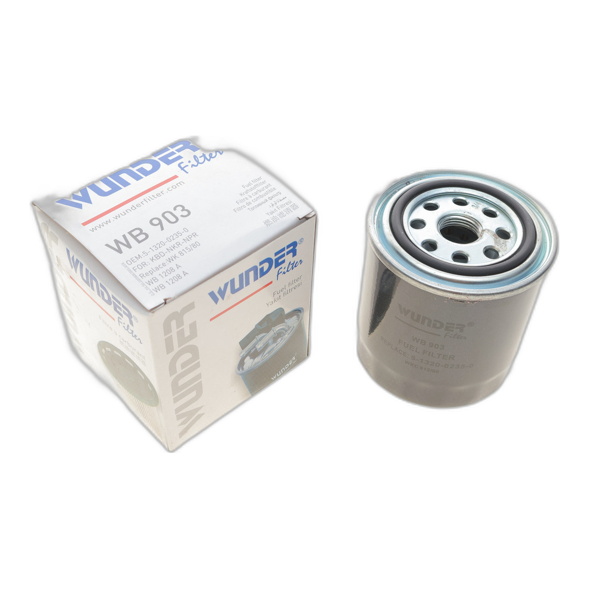 Фільтр паливний Nissan Patrol 3.2D/Toyota Cruiser 4.0D 82-91 Wunder Filter