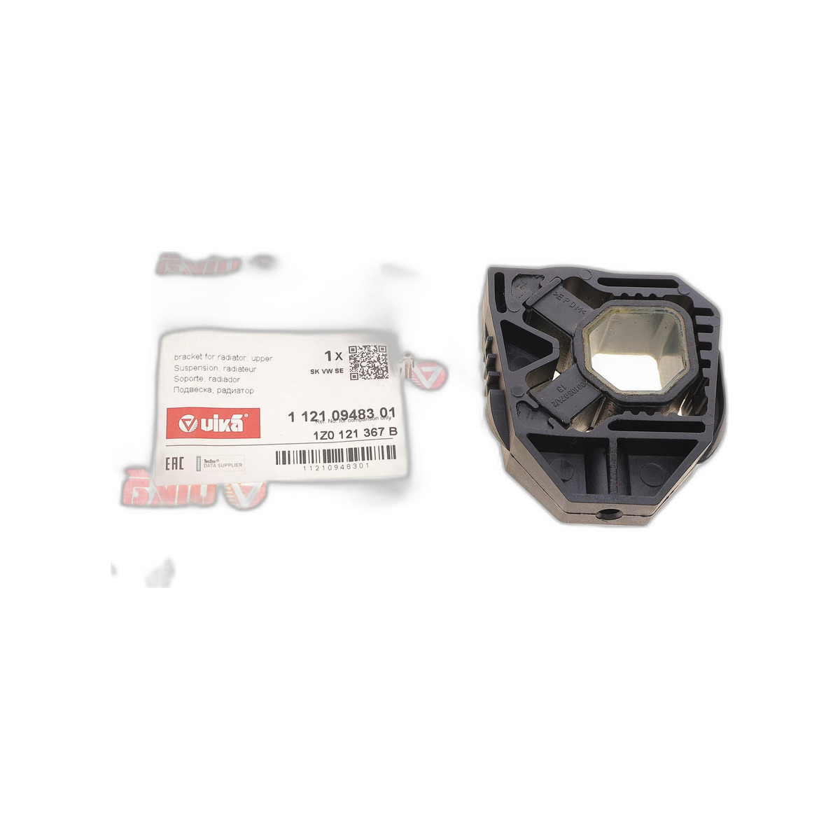Подушка радиатора VW Caddy III 04-15 (зверху) VIKA