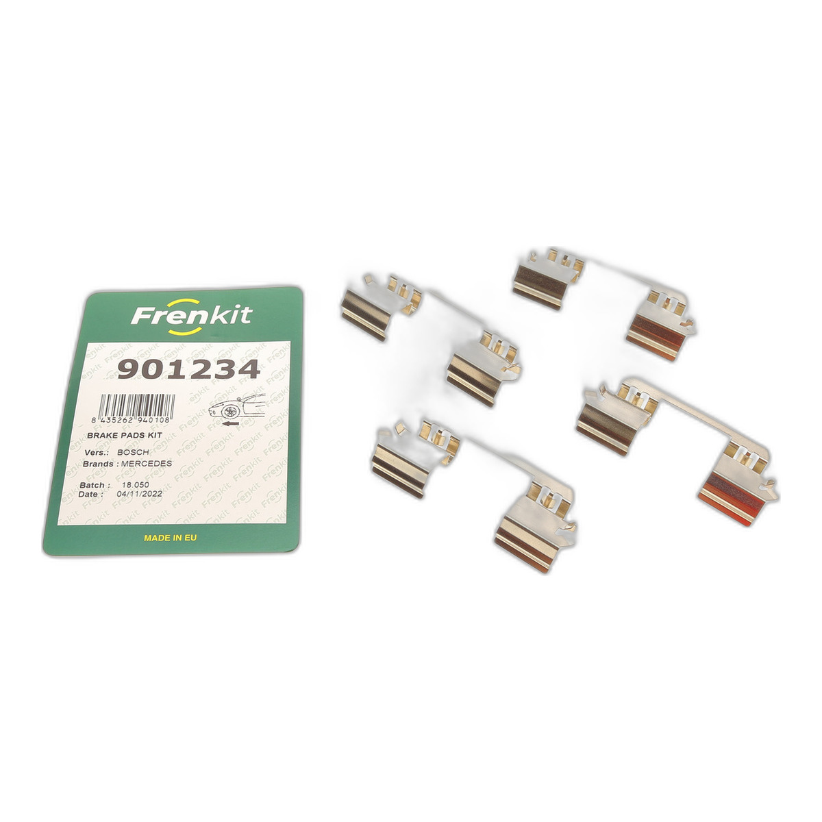 Планка супорта (переднього) прижимна (к-кт) MB E-class (W211) 02-09 (Bosch) Frenkit