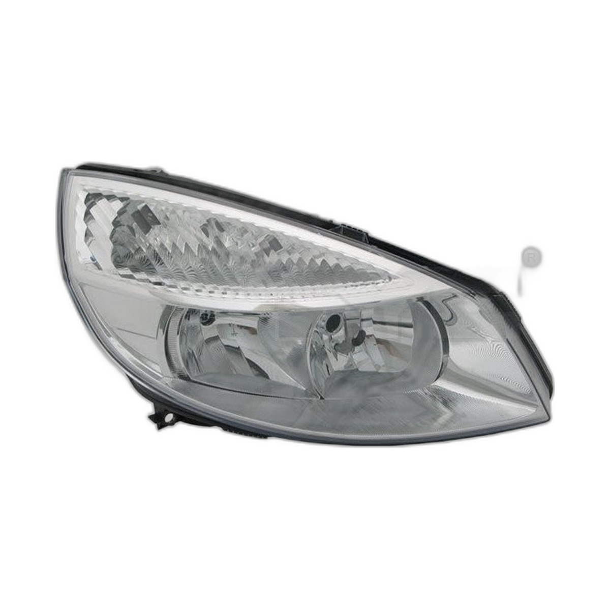 Фара лів (H1/H7, електричн, без мотора, колір відбивача: хром) RENAULT GRAND SCENIC II Ph I, SCENIC II Ph I 06.03-10.06