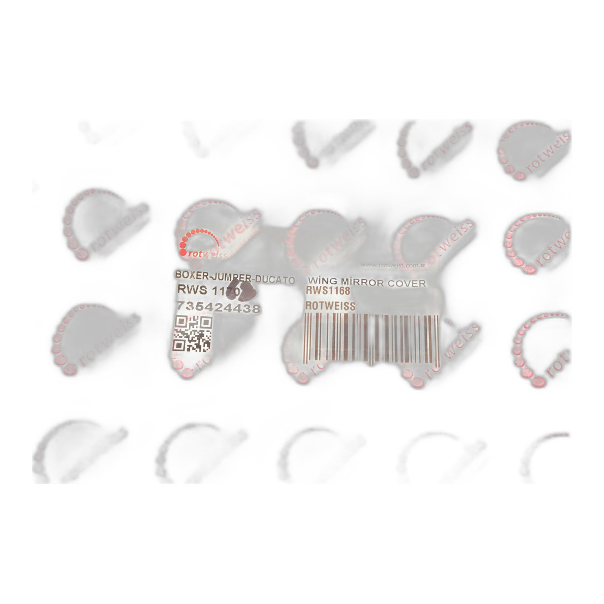 Кришка дзеркала (R) Fiat Ducato 06- (735424438) Rotweiss