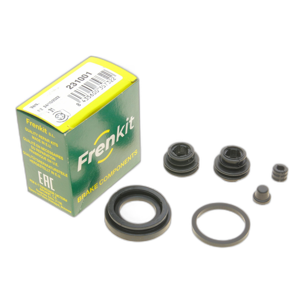 Ремкомплект супорта (заднього) Kia Cerato 09- (d=31mm) (Kasko) Frenkit