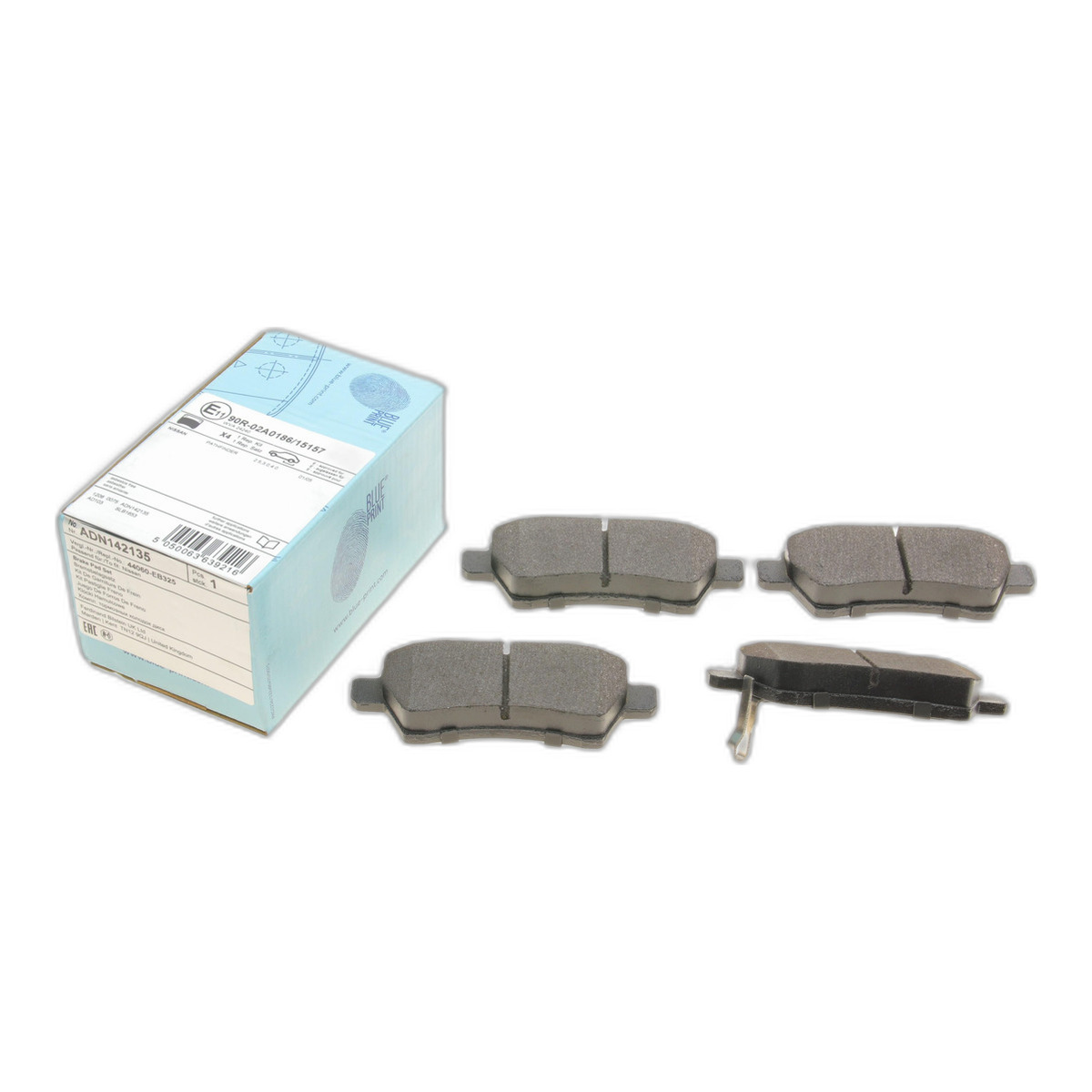 Колодки гальмівні (задні) Nissan Pathfinder III 05- Blue Print