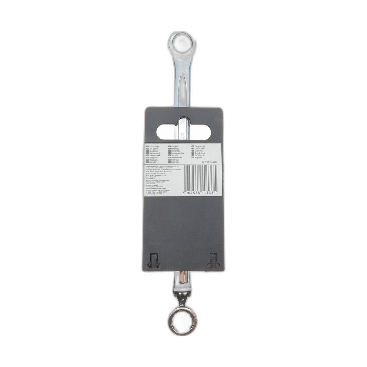 Ключ колінчастий 10х11 мм 45° L-200 мм NEO Tools