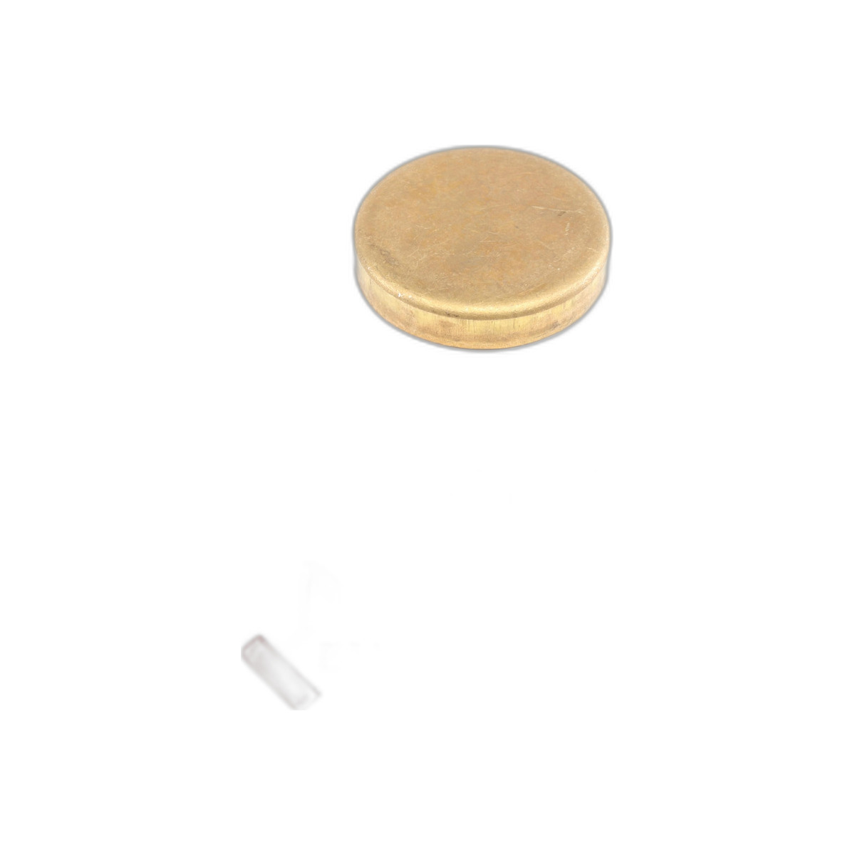 Заглушка блоку циліндрів (d=51mm) Латунь/Brass