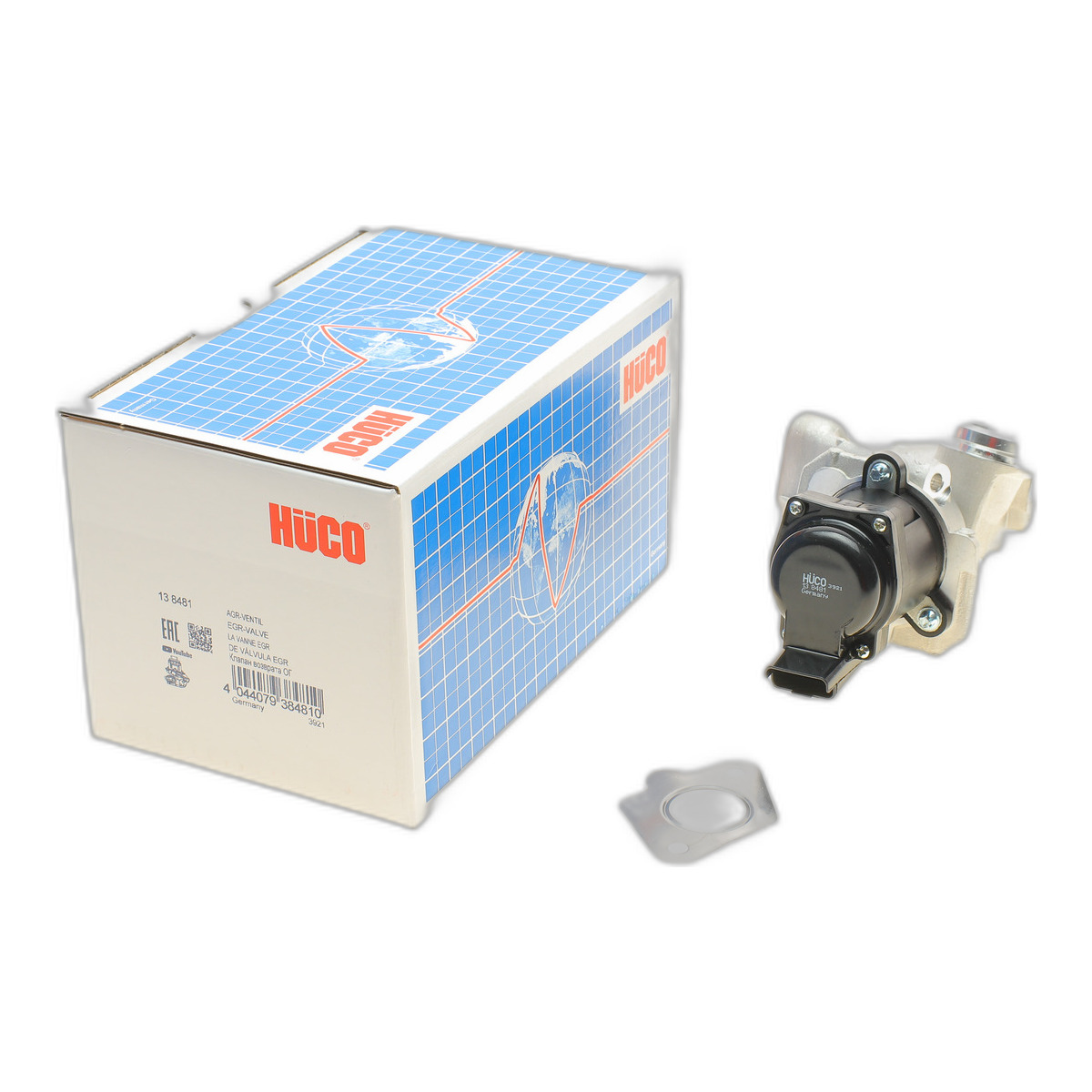 Клапан EGR Ford C-Max/Fiesta/Focus/Mazda 2/3/Citroen Berlingo/Peugeot Partner 1.6HDi 08- (HÜCO) Hitachi