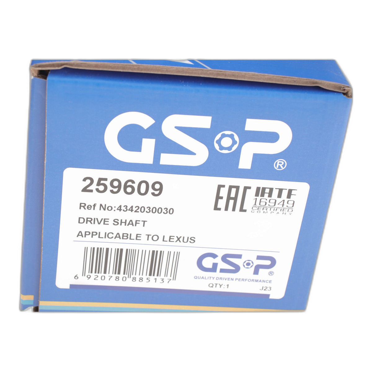Піввісь (передня) Lexus GS 12- (L) (30x223/617) GSP