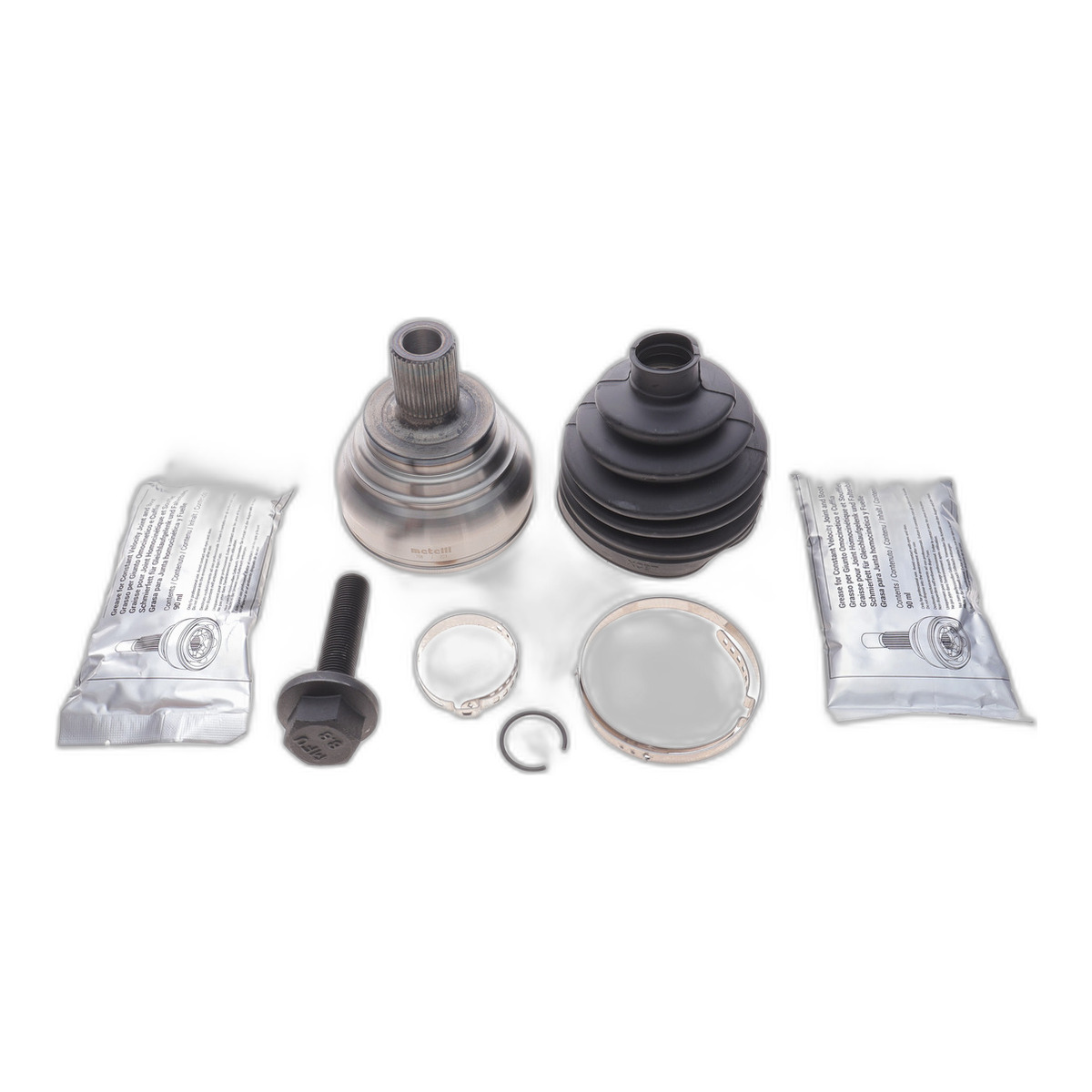 ШРКШ (зовнішній) Audi A3/Seat/Skoda Octavia/VW Caddy/Golf/Passat 07- (36z/33z/59.5mm/93.7mm/39.8mm) Metelli