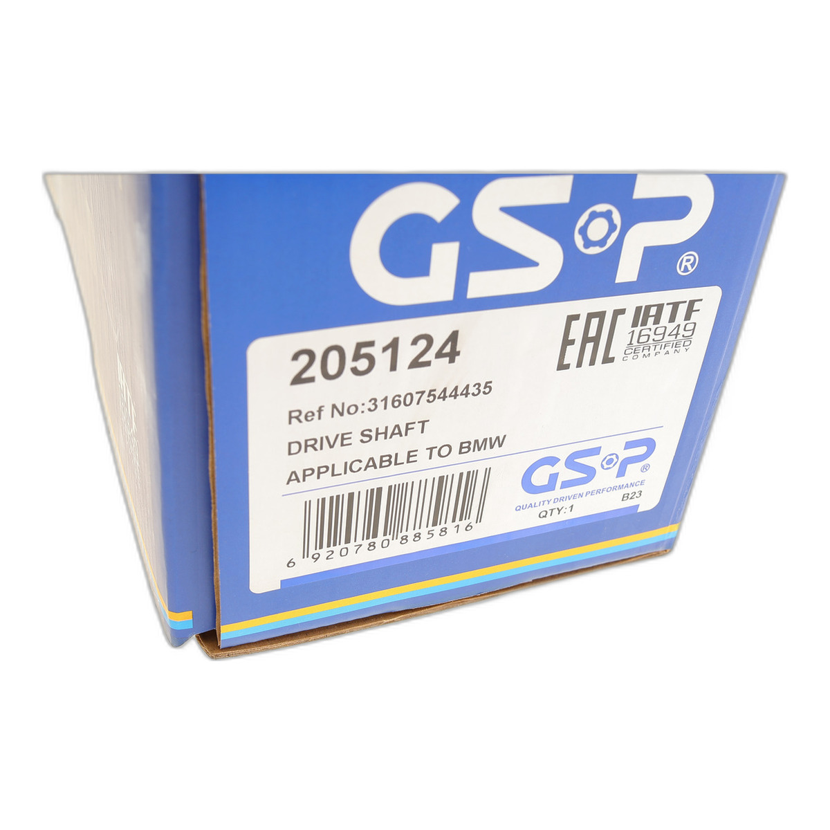 Піввісь (передня) BMW 3 (E90) 05-11 (L) (30x27/571) M57/N47/N52/N53/N55 GSP