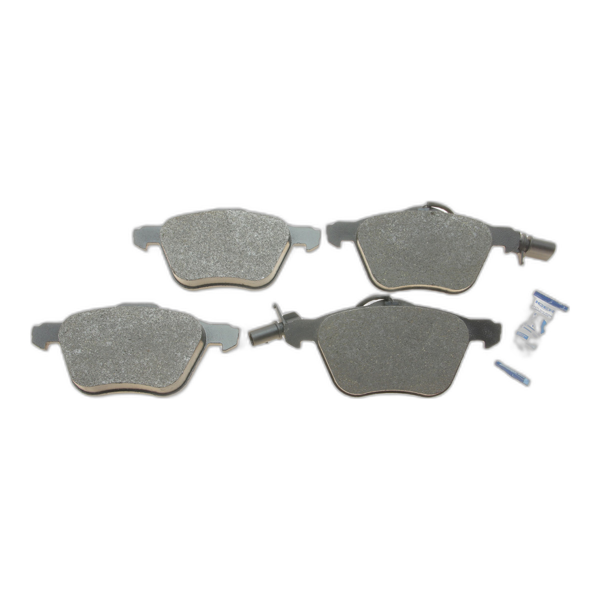 Колодки гальмівні (передні) Ford Galaxy 95-06/Seat Alhambra/VW Sharan 95-10/VW T4 90-03 (+датчики) Icer